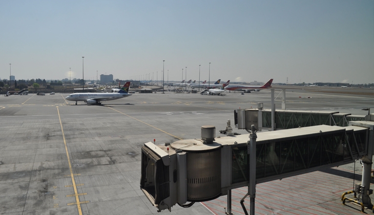 Airplanes parked at O R Tambo International Airport